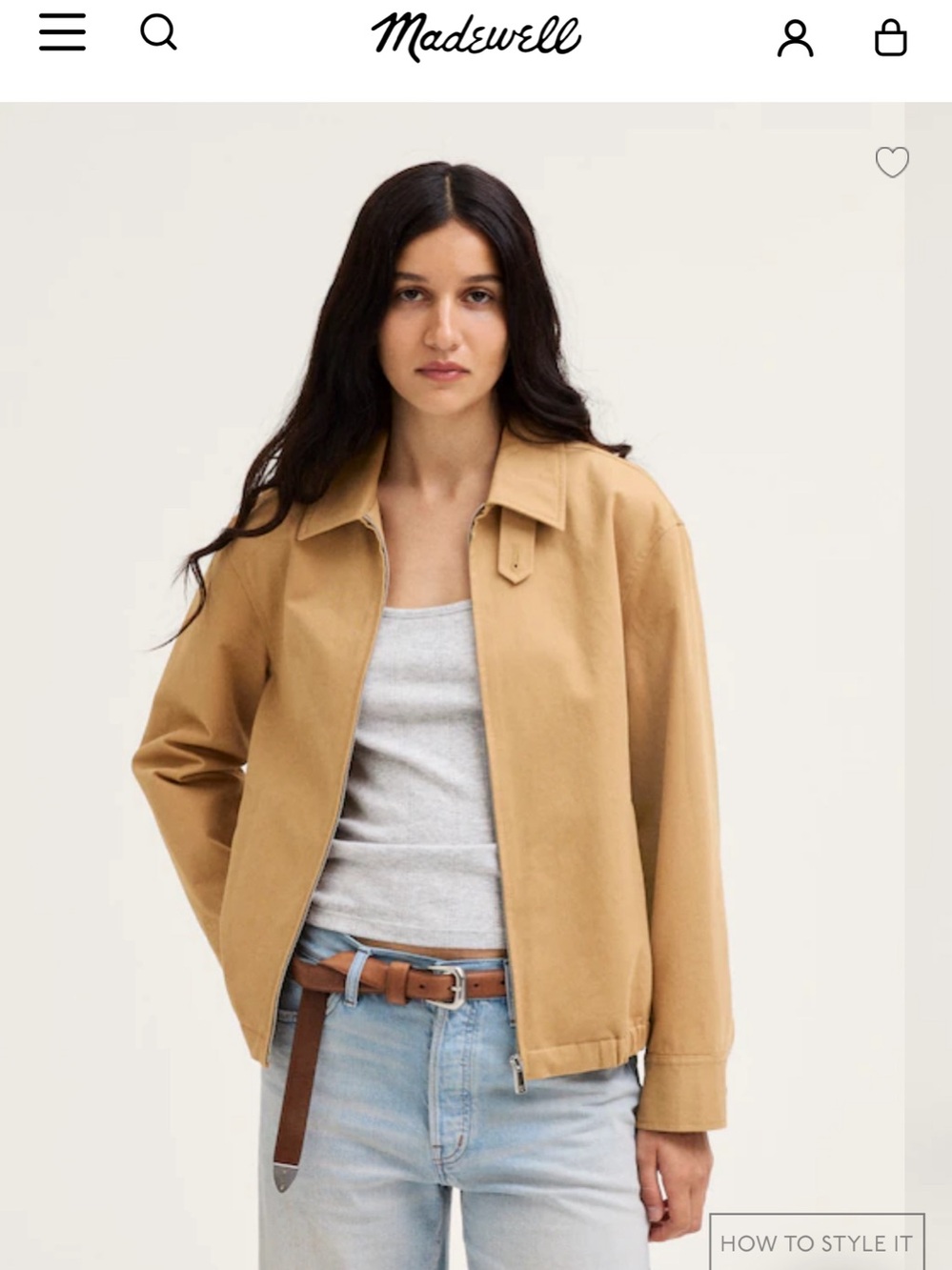 NWT! Madewell Relaxed Bomber Jacket - Retail $178!